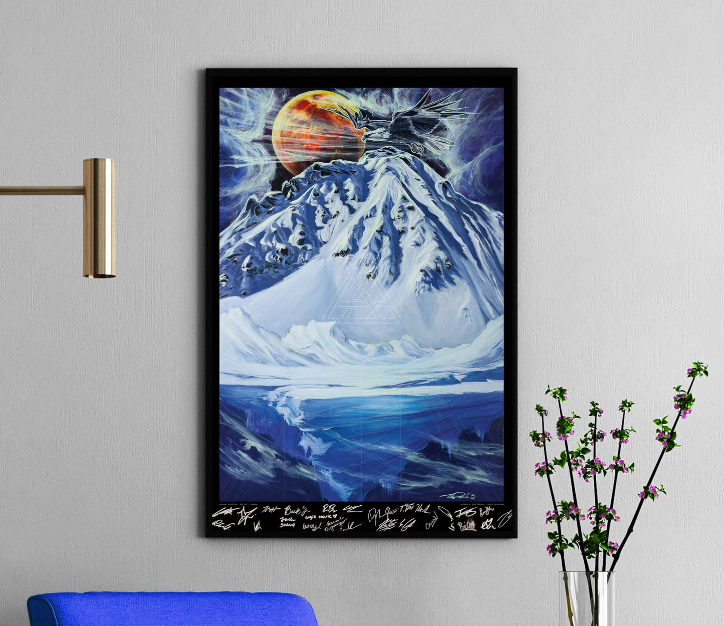 NST Ski LTD Edition Signed Fine Art Giclée, Mike Parillo