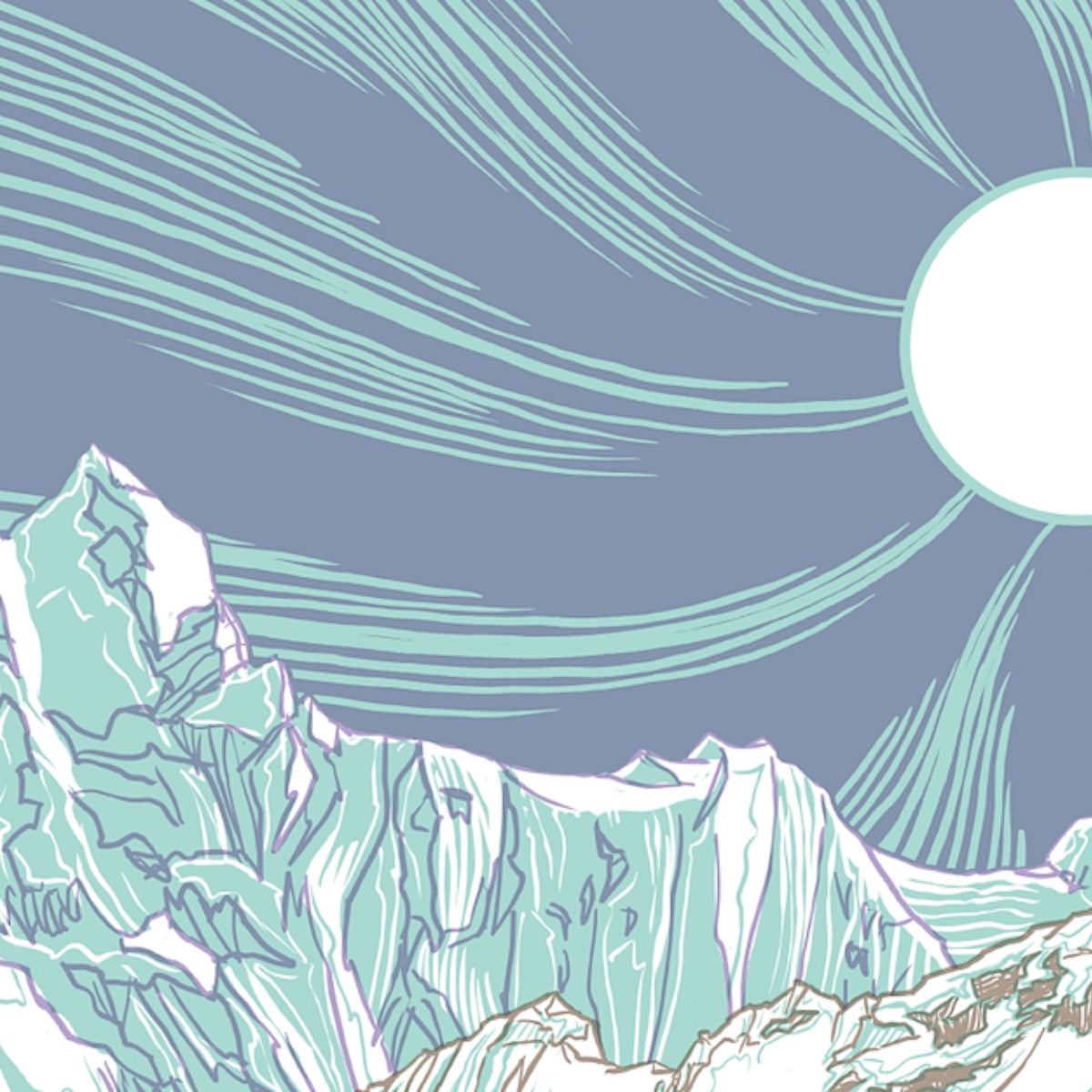 NST Ski LTD Edition Athlete Signed Screenprint by Kaia Sauter