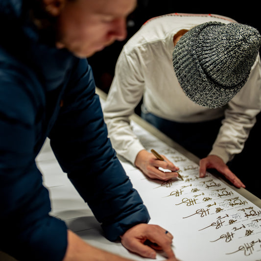 NST Snow LTD Edition Athlete Signed Screenprint by Kaia Sauter