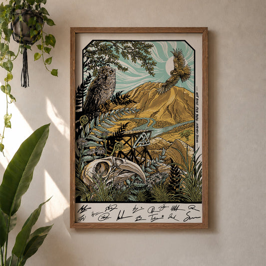 NST Bike LTD Edition Athlete Signed Screen Print by Kaia Sauter