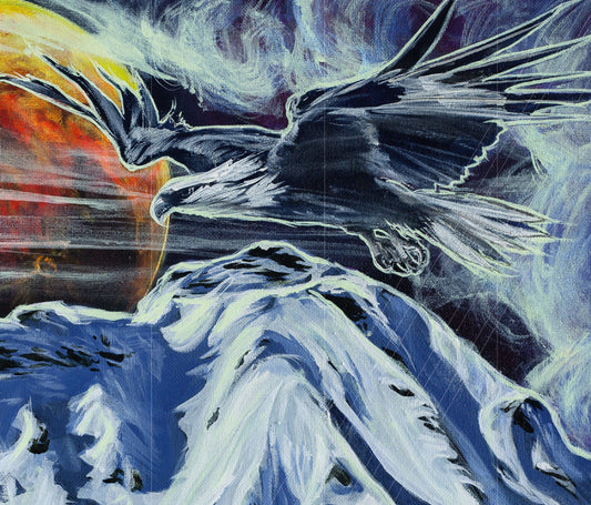 NST Ski LTD Edition Signed Fine Art Giclée, Mike Parillo