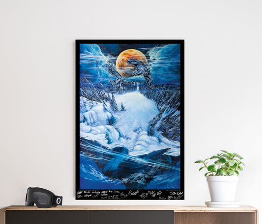 NST Snow LTD Edition Signed Fine Art Giclée, Mike Parillo